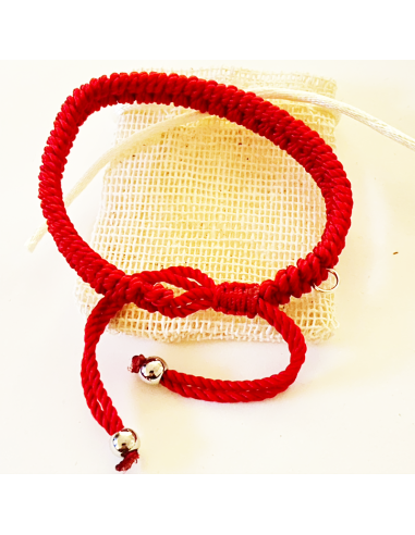 Pulsera hilo rojo balines